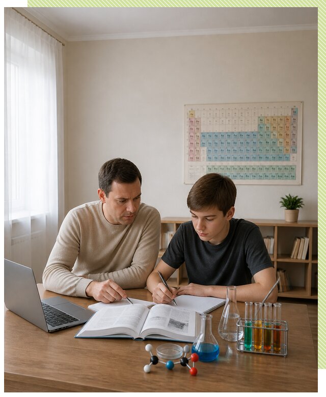 Репетитор по химии 8 класс в Юбилейном по цене от 1236 р. | РепетиторРоссия